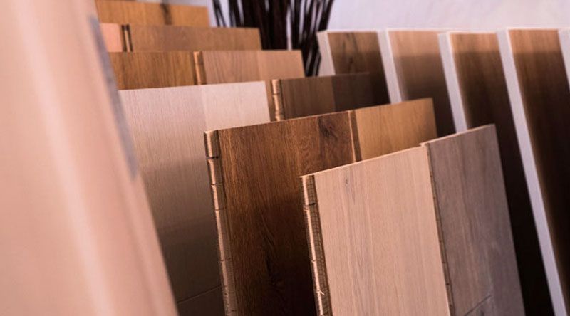 Eine Auswahl an verschiedenen Laminatböden